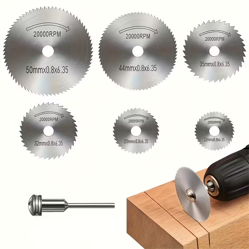 1 세트 미니 원형 톱날, Hss 커팅 디스크 회전 드 - Reciprocating Saw Attachment Drill 리뷰 및 가격
